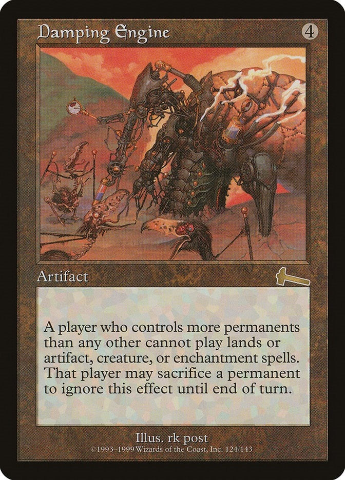 Damping Engine (124) (Urza's Legacy)