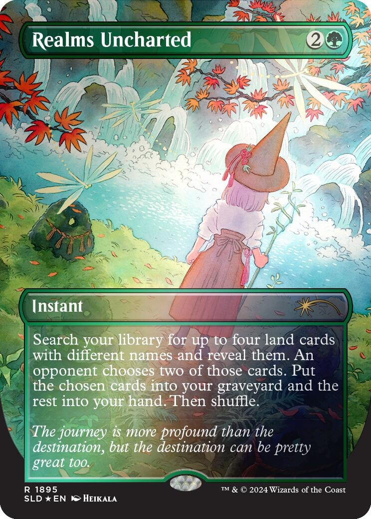 Realms Uncharted (Rainbow Foil) (1895) (Secret Lair Drop Series)