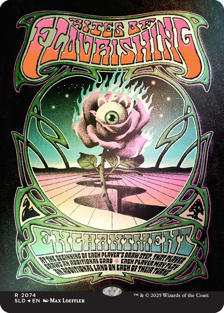 Rites of Flourishing (2074) (Rainbow Foil) (2074) (Secret Lair Drop Series)