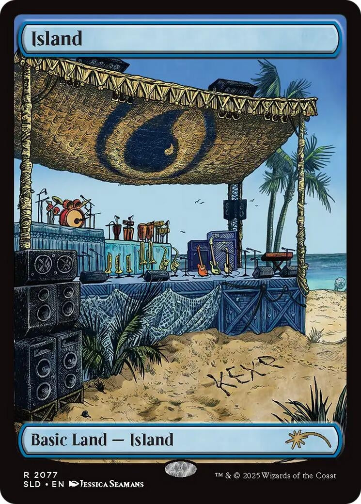 Island (2077) (2077) (Secret Lair Drop Series)