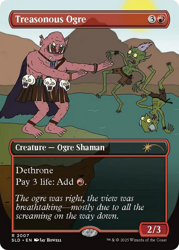 Image for Treasonous Ogre (2007) - Magic: The Gathering