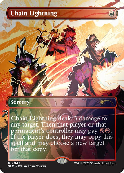Chain Lightning (2047) (Rainbow Foil) (2047) (Secret Lair Drop Series)