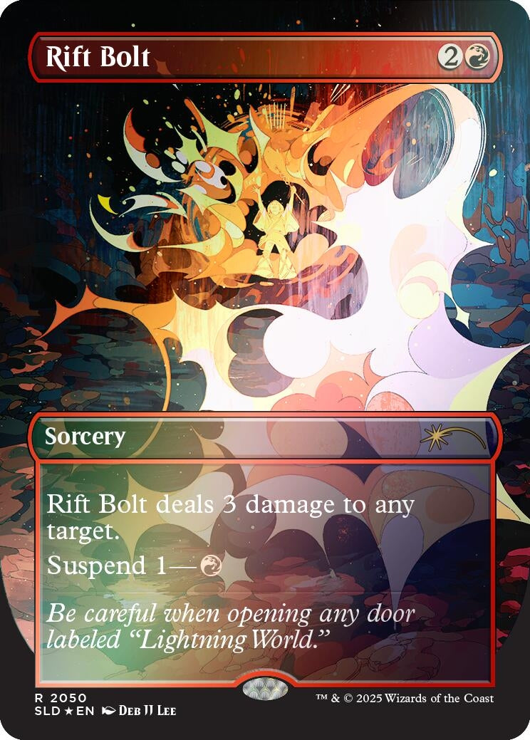 Rift Bolt (2050) (Rainbow Foil) (2050) (Secret Lair Drop Series)