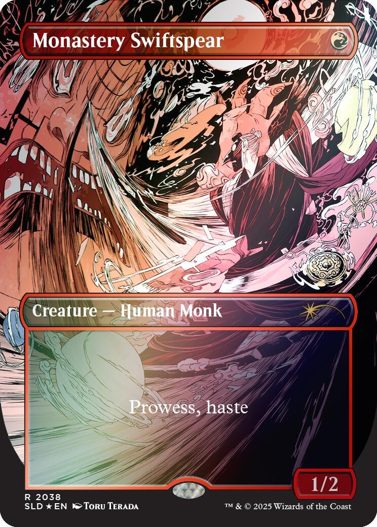Monastery Swiftspear (2038) (Rainbow Foil) (2038) (Secret Lair Drop Series)