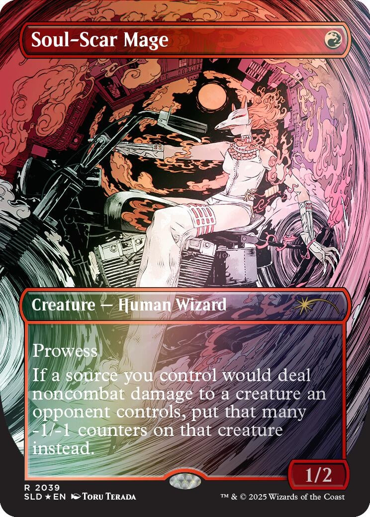 Soul-Scar Mage (2039) (Rainbow Foil) (2039) (Secret Lair Drop Series)
