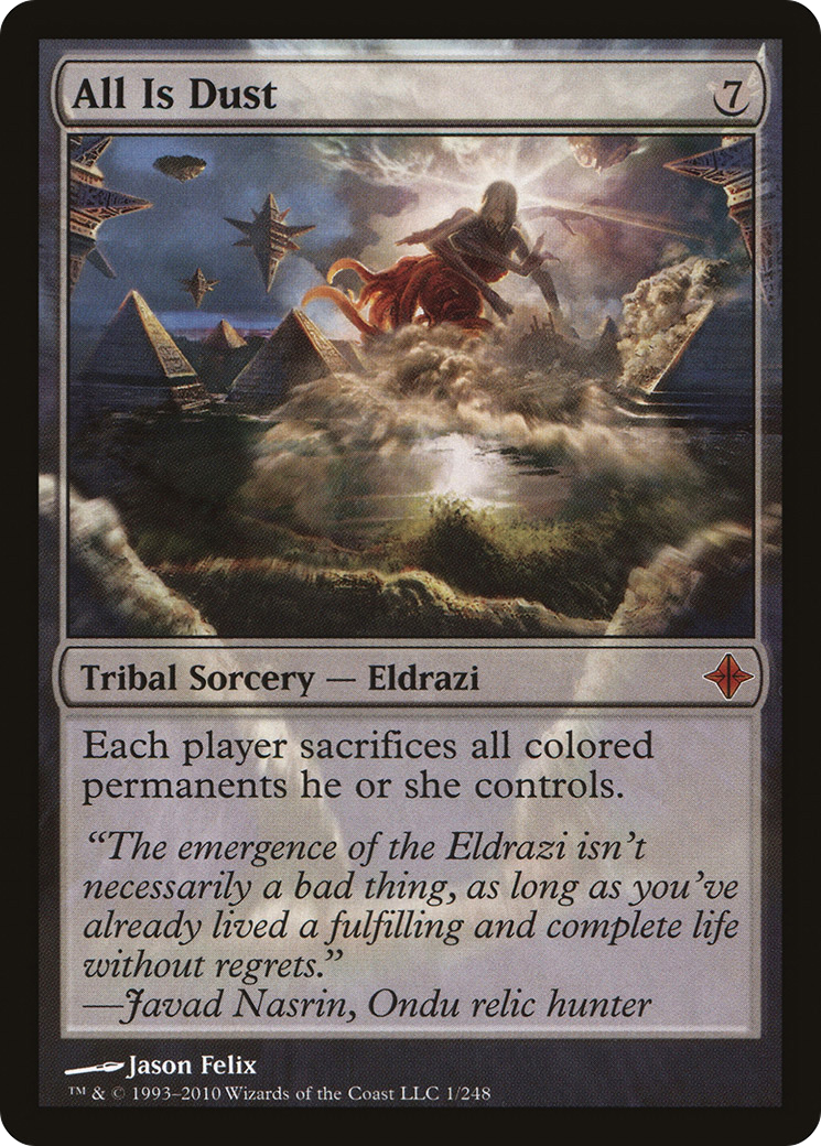 All Is Dust (1) (Rise of the Eldrazi)