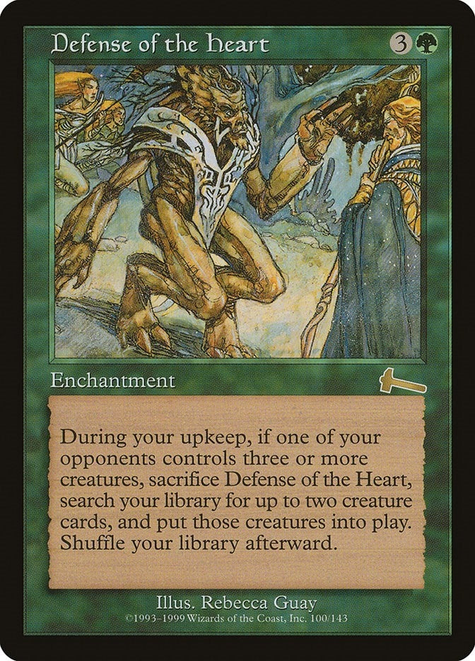 Defense of the Heart (100) (Urza's Legacy)