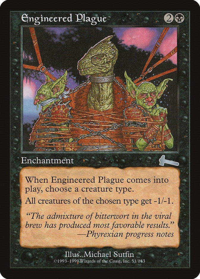 Engineered Plague (51) (Urza's Legacy)