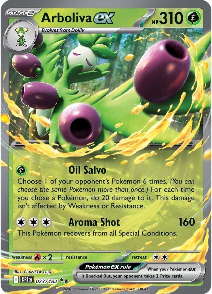 Arboliva ex (023/182) (SV10: Destined Rivals)
