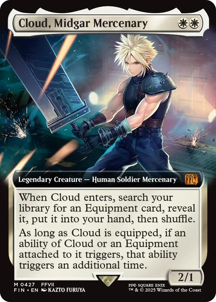 Cloud, Midgar Mercenary (Extended Art) (427) (FINAL FANTASY)