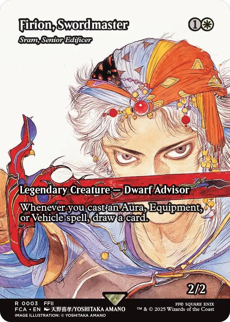 Firion, Swordmaster - Sram, Senior Edificer (Showcase) (3) (FINAL FANTASY: Through the Ages) (FCA)