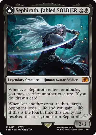 Sephiroth, Fabled SOLDIER (115) (FINAL FANTASY) (FIN)