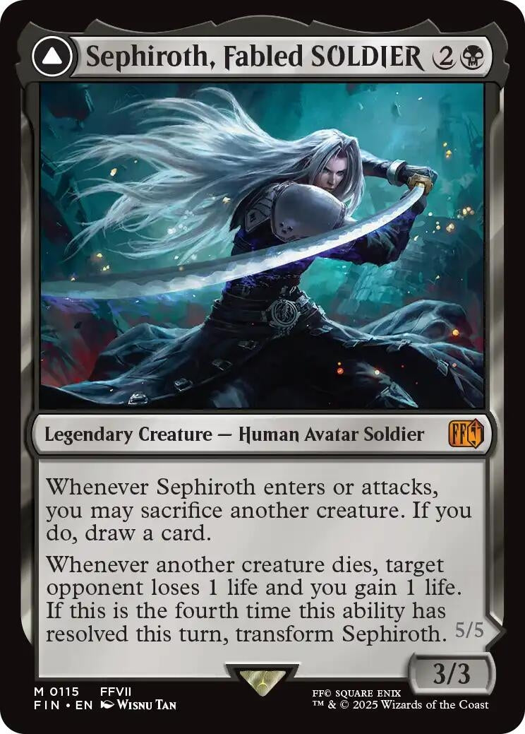 Sephiroth, Fabled SOLDIER (115) (FINAL FANTASY) (FIN)