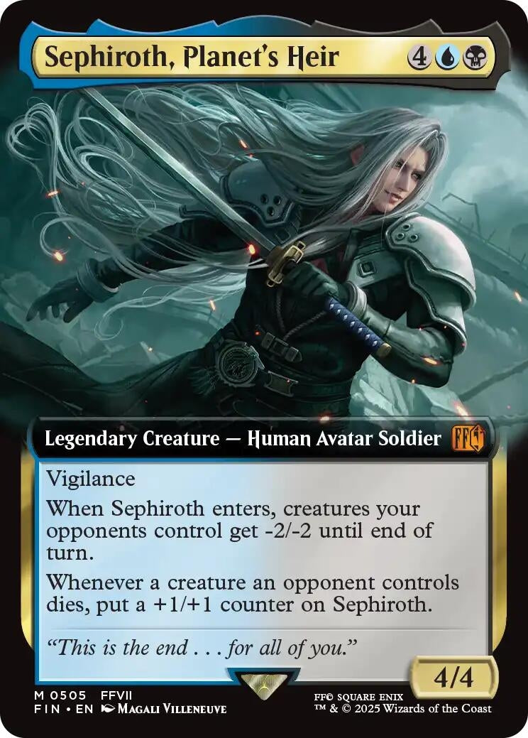 Sephiroth, Planet's Heir (Extended Art) (505) (FINAL FANTASY)