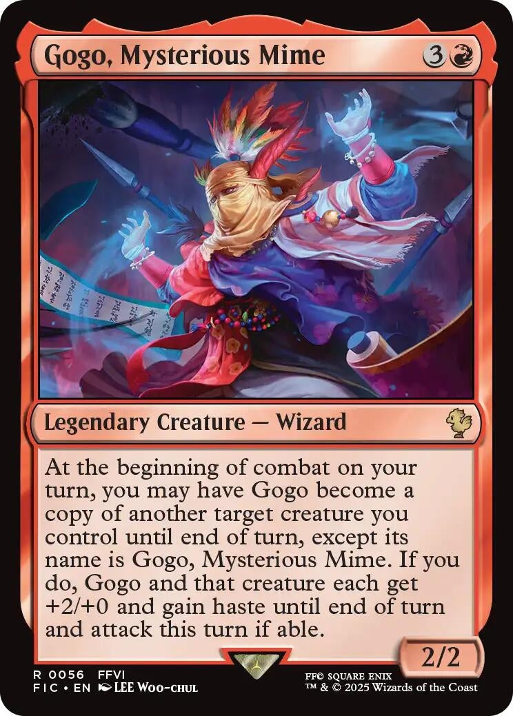 Gogo, Mysterious Mime (56) (Commander: FINAL FANTASY)