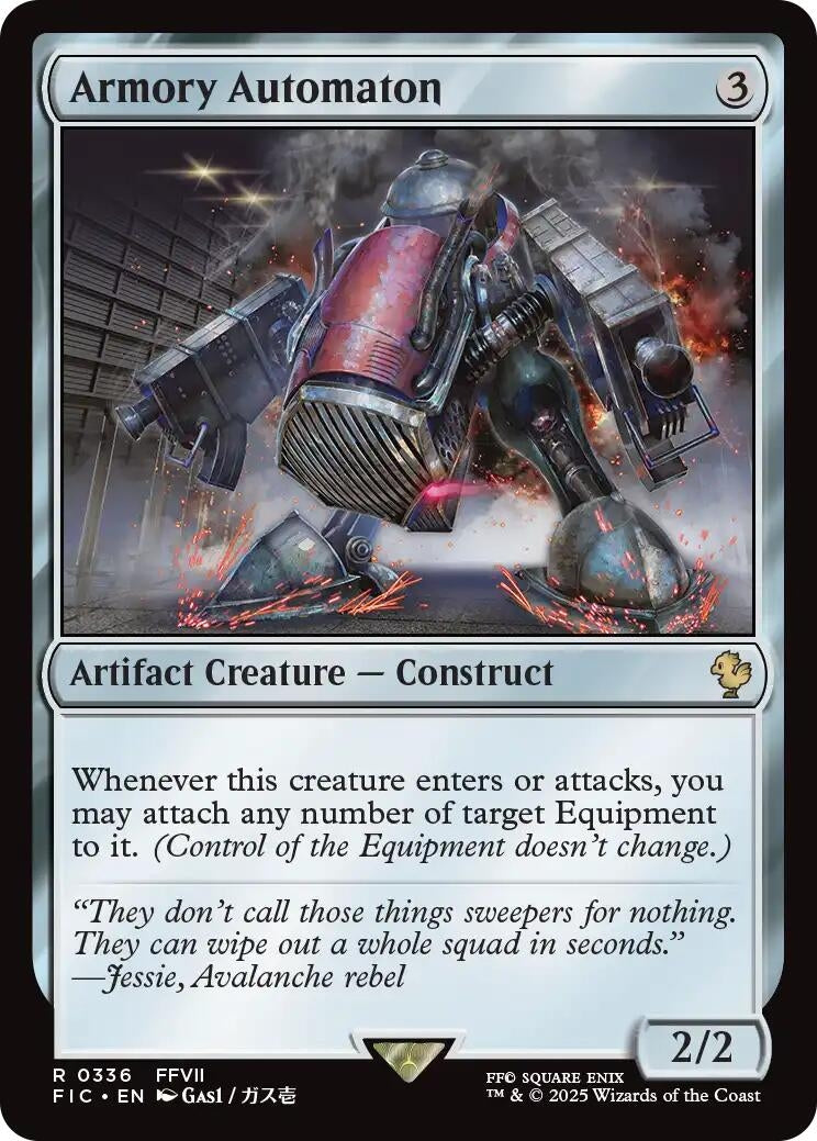 Armory Automaton (336) (Commander: FINAL FANTASY)