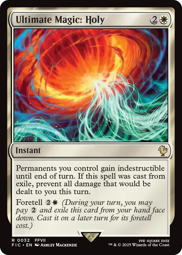 Ultimate Magic: Holy (32) (Commander: FINAL FANTASY)