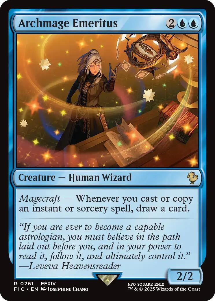 Archmage Emeritus (261) (Commander: FINAL FANTASY)