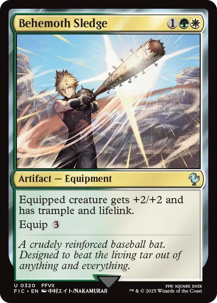Behemoth Sledge (320) (Commander: FINAL FANTASY)