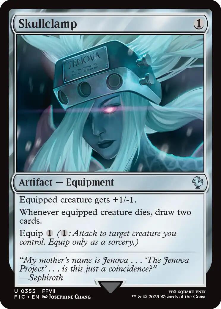 Skullclamp (355) (Commander: FINAL FANTASY)