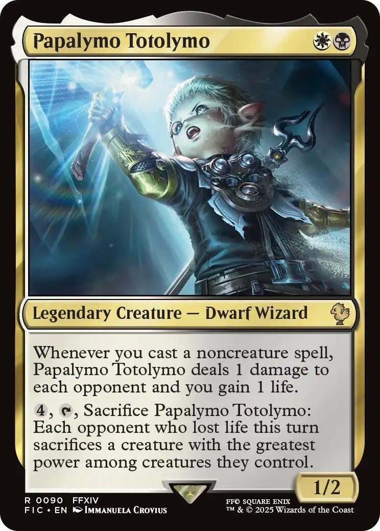 Papalymo Totolymo (90) (Commander: FINAL FANTASY)