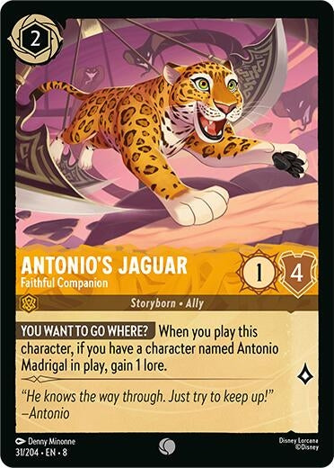 Antonio's Jaguar - Faithful Companion (31/204) (Reign of Jafar)