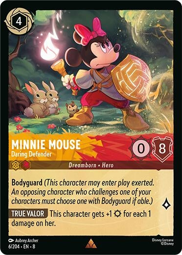 Minnie Mouse - Daring Defender (6/204) (Reign of Jafar)