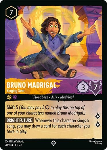 Bruno Madrigal - Singing Seer (20/204) (Reign of Jafar)
