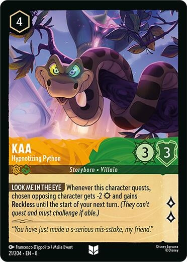 Kaa - Hypnotizing Python (21/204) (Reign of Jafar)