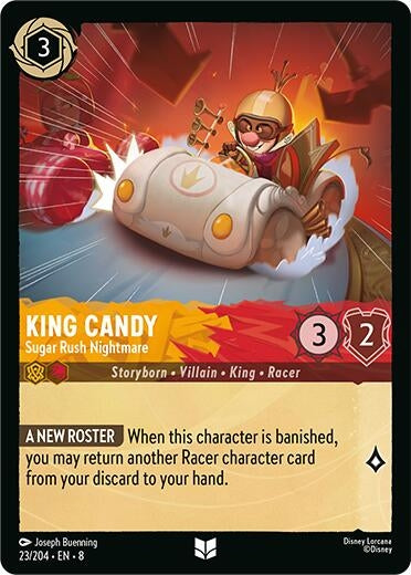 King Candy - Sugar Rush Nightmare (23/204) (Reign of Jafar)