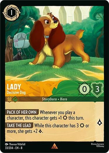 Lady - Decisive Dog (33/204) (Reign of Jafar)