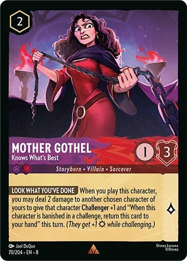 Mother Gothel - Knows What's Best (70/204) (Reign of Jafar)
