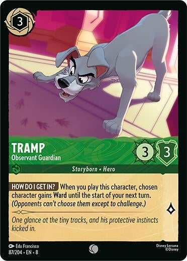 Tramp - Observant Guardian (87/204) (Reign of Jafar)