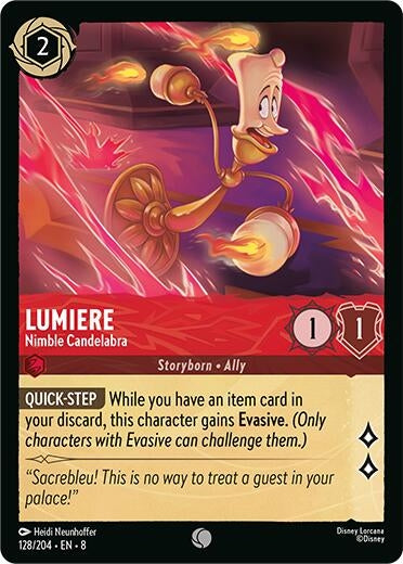 Lumiere - Nimble Candelabra (128/204) (Reign of Jafar)