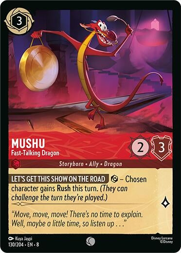 Mushu - Fast-Talking Dragon (130/204) (Reign of Jafar)