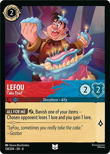LeFou - Cake Thief (138/204) (Reign of Jafar)