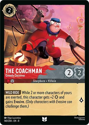 The Coachman - Greedy Deceiver (140/204) (Reign of Jafar)