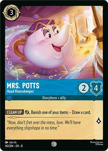 Mrs. Potts - Head Housekeeper (161/204) (Reign of Jafar)