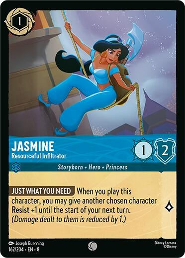 Jasmine - Resourceful Infiltrator (162/204) (Reign of Jafar)