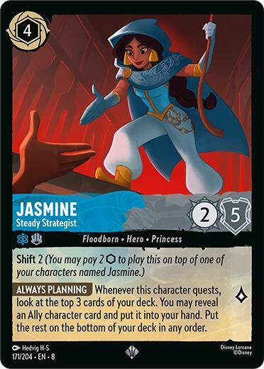 Jasmine - Steady Strategist (171/204) (Reign of Jafar)
