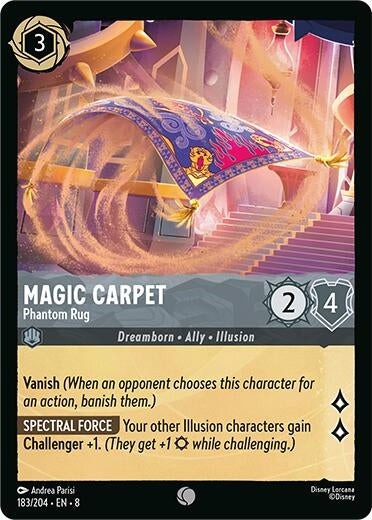 Magic Carpet - Phantom Rug (183/204) (Reign of Jafar)
