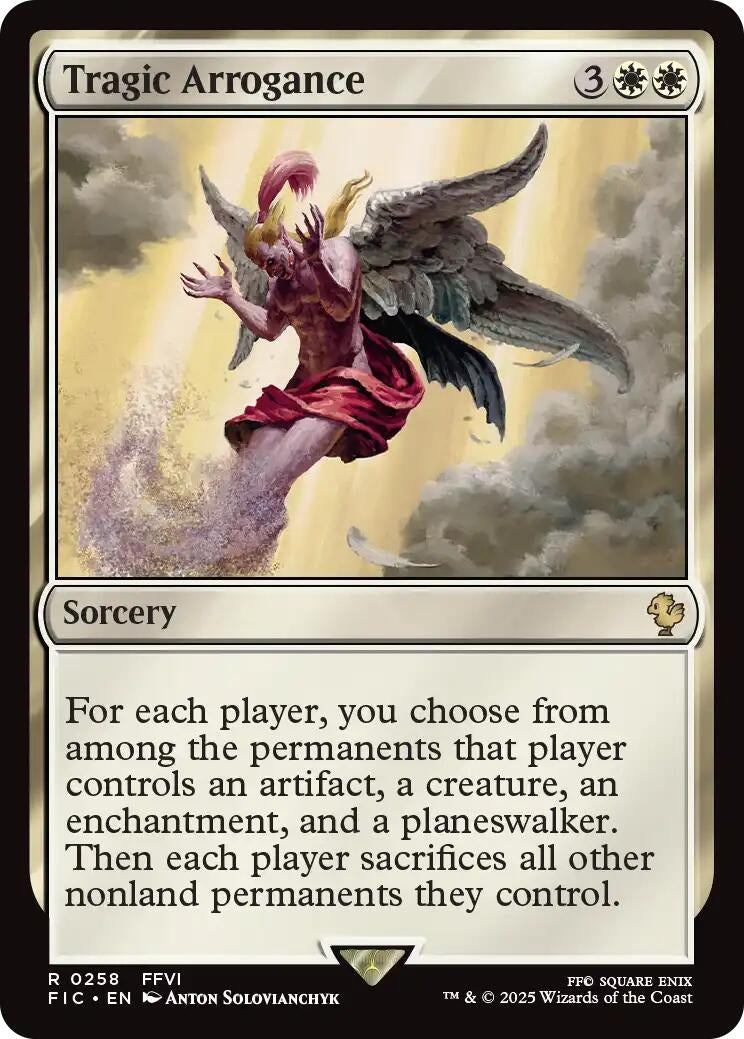 Image for Tragic Arrogance (258) - Magic: The Gathering