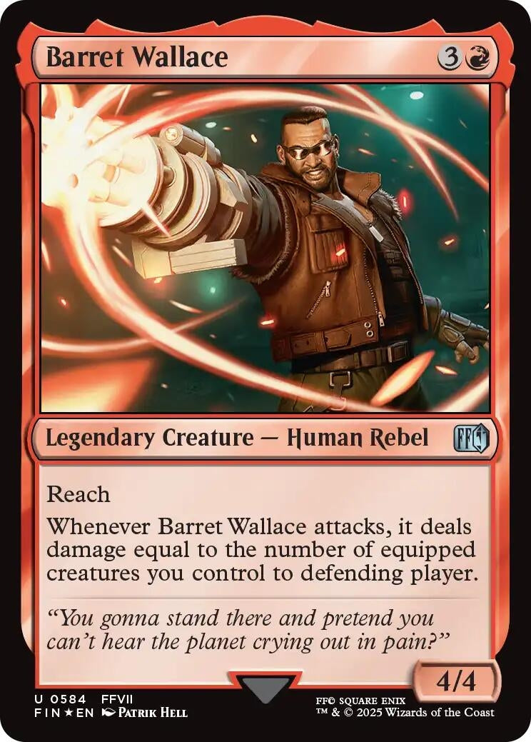 Barret Wallace (Surge Foil) (584) (FINAL FANTASY)