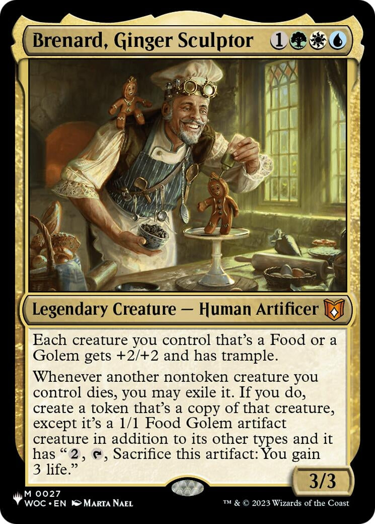 Brenard, Ginger Sculptor (27) (The List Reprints)