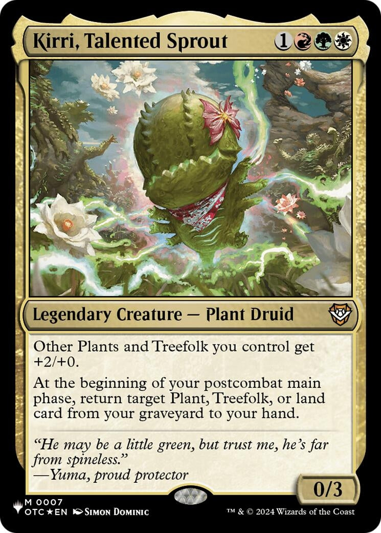 Kirri, Talented Sprout (7) (The List Reprints)