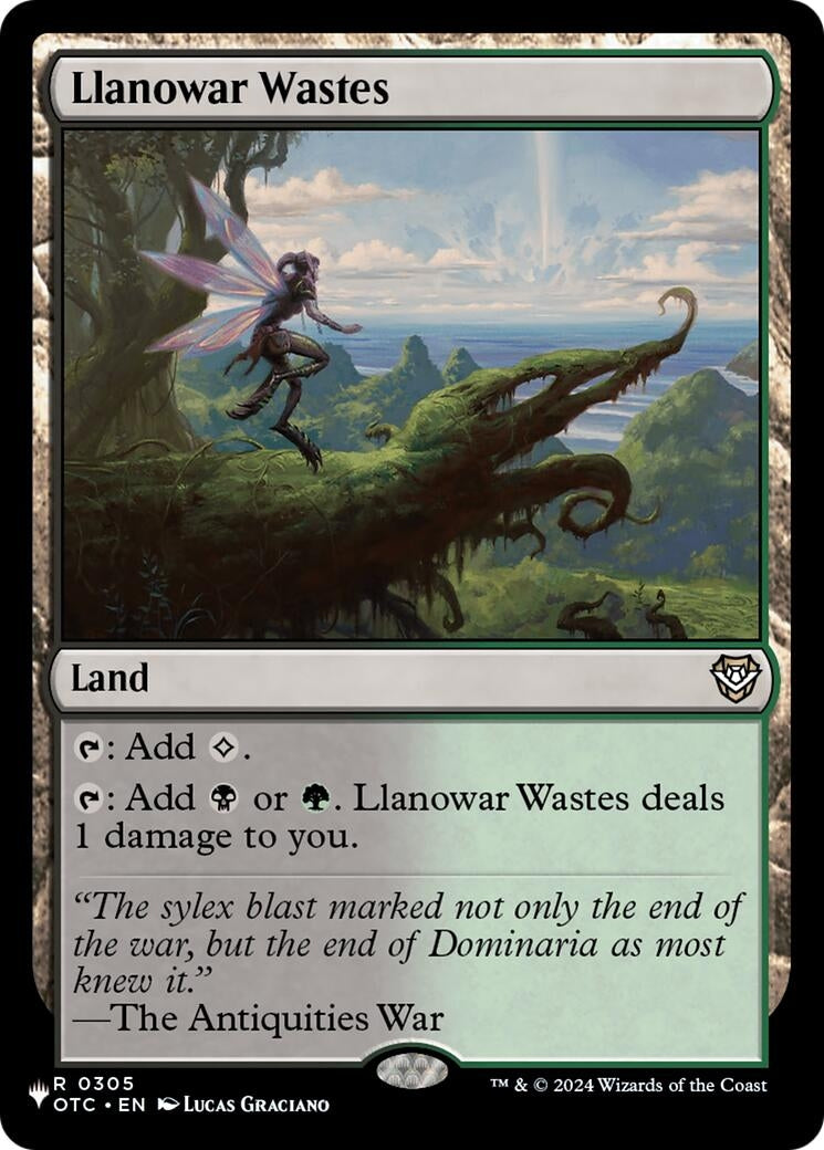 Llanowar Wastes (305) (The List Reprints)