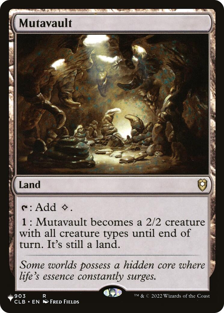 Mutavault (903) (The List Reprints)