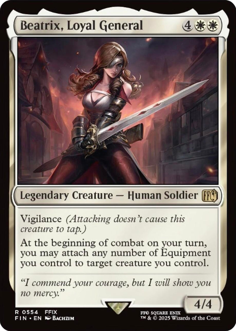 Beatrix, Loyal General (554) (FINAL FANTASY)