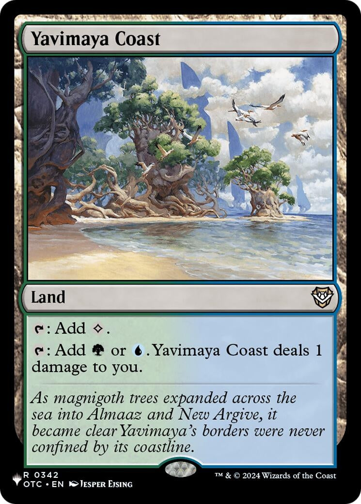 Yavimaya Coast (342) (The List Reprints)