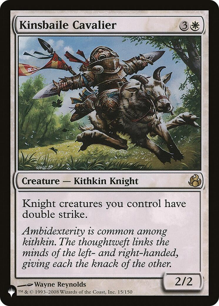 Kinsbaile Cavalier (015/150) (The List Reprints)